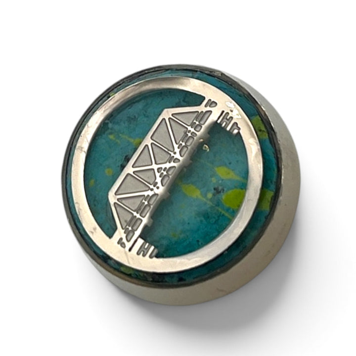 Latonia Lapel Pin | Stainless Steel