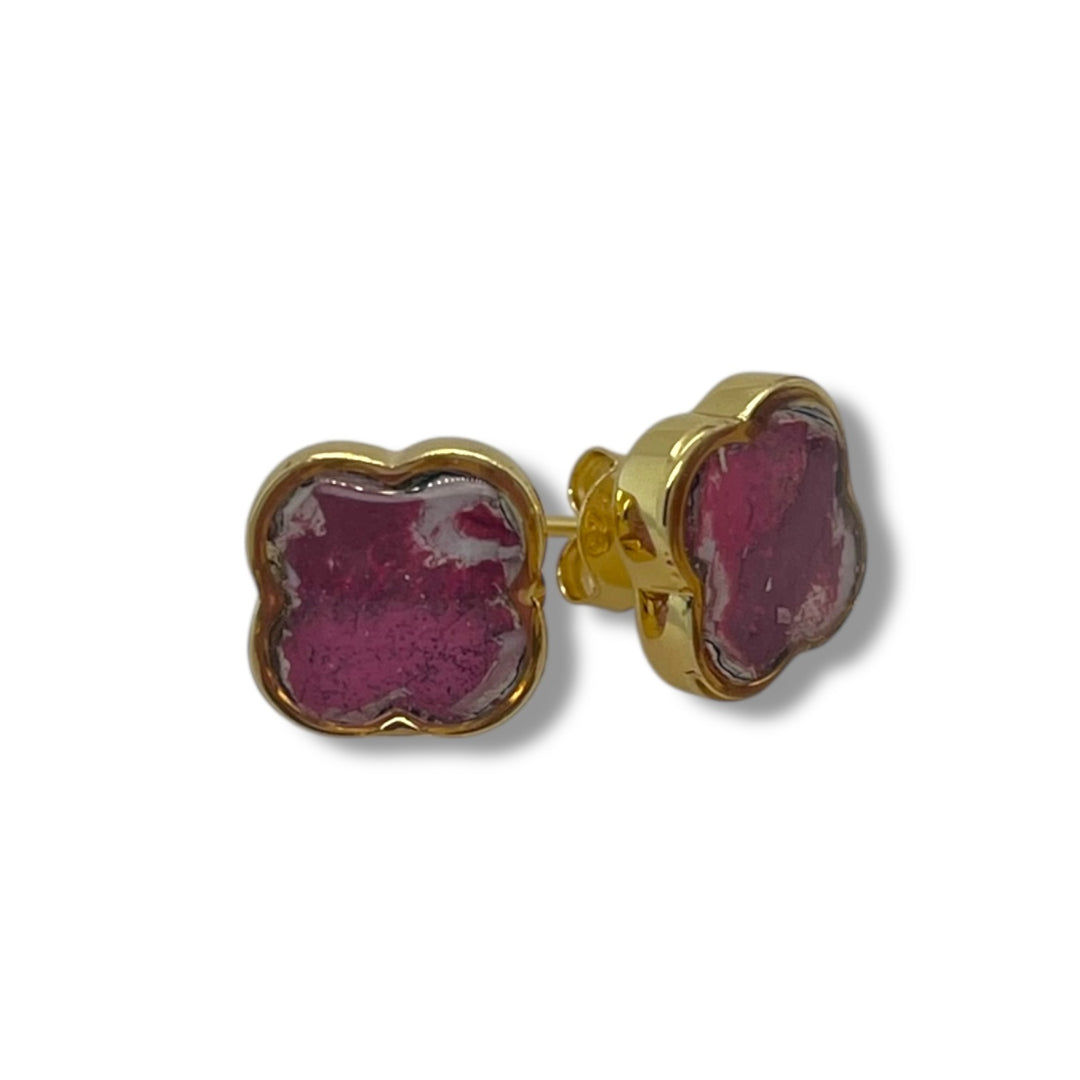 Tatiana Stud Earrings | Gold
