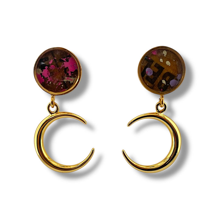 Astrid Drop Earrings | Silver & Gold