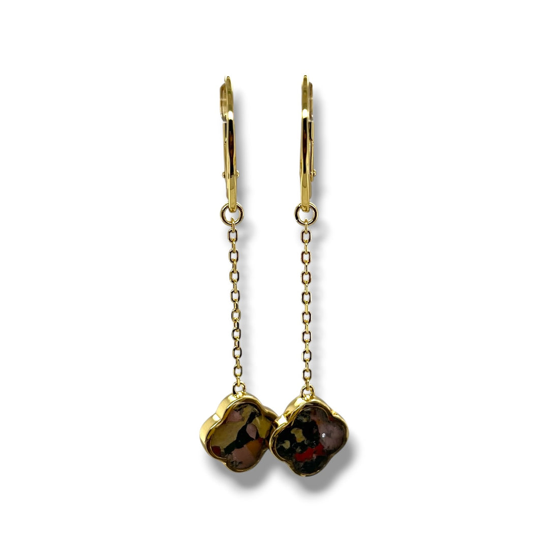Mo Drop Earrings  |Gold