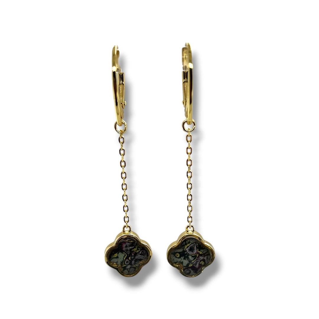 Mo Drop Earrings  |Gold