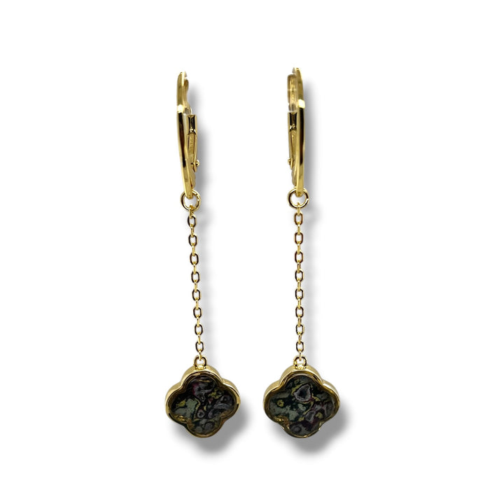 Mo Drop Earrings  |Gold