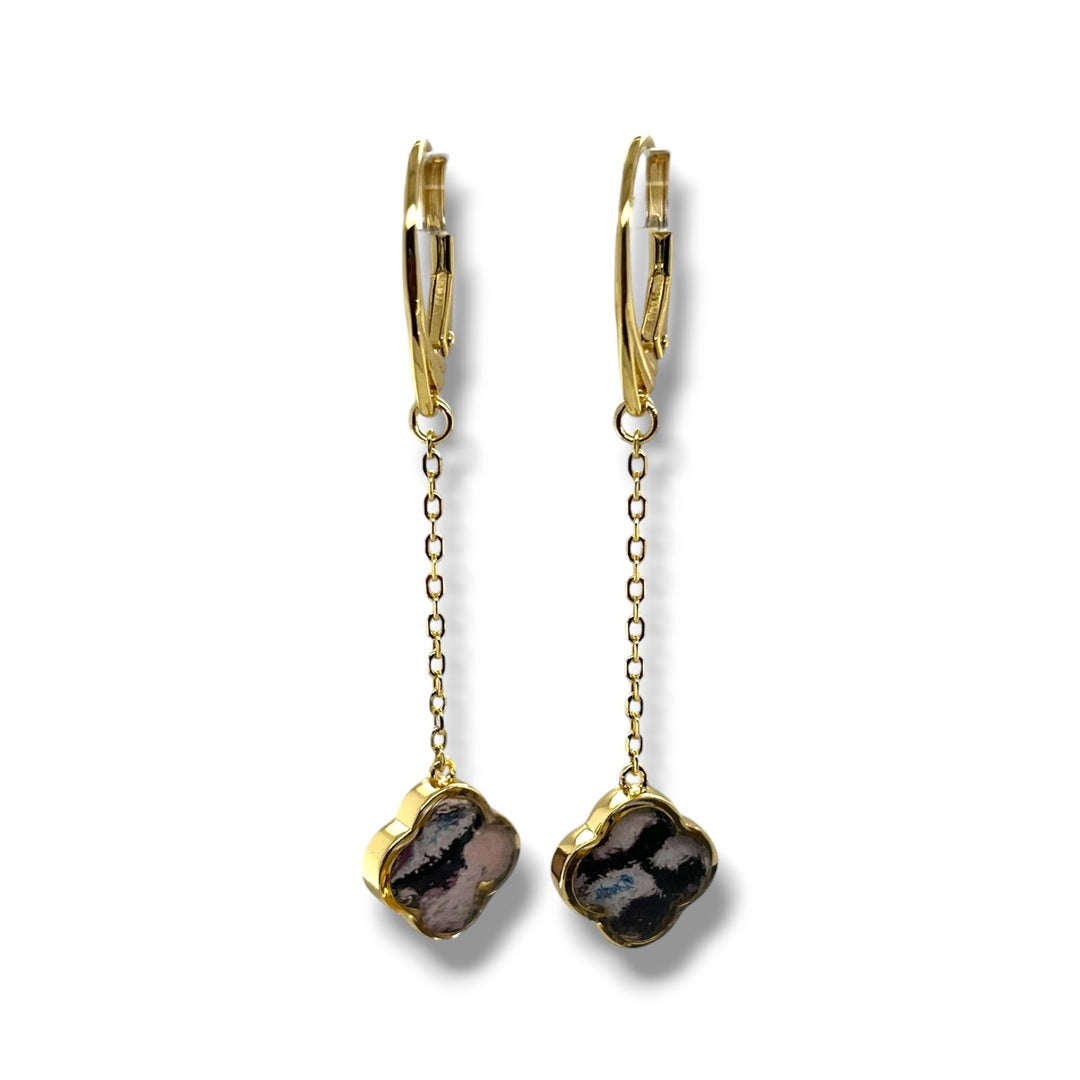 Mo Drop Earrings  |Gold