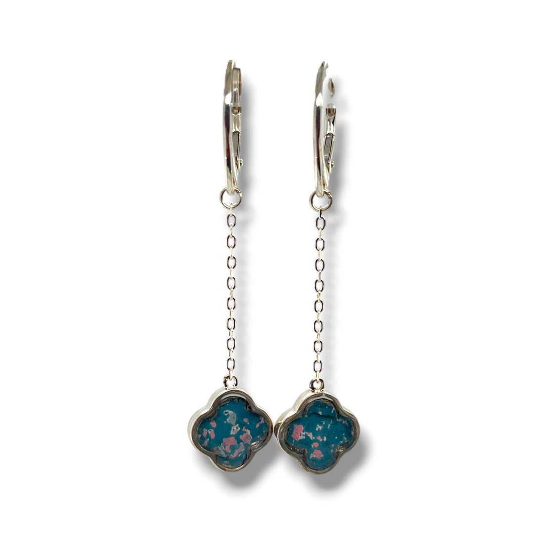 Mo Drop Earrings |Silver