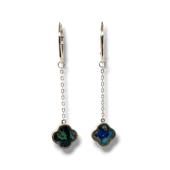 Mo Drop Earrings |Silver