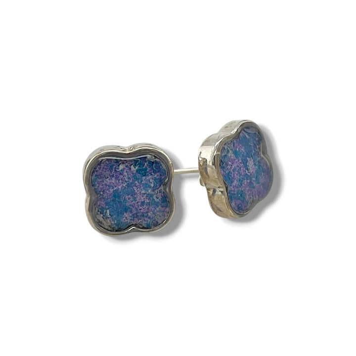 Tatiana Stud Earrings  | Silver