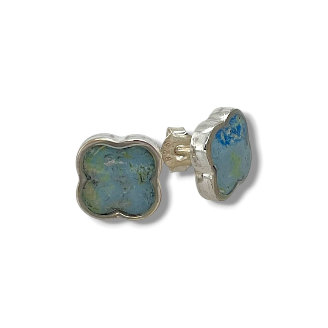 Tatiana Stud Earrings  | Silver