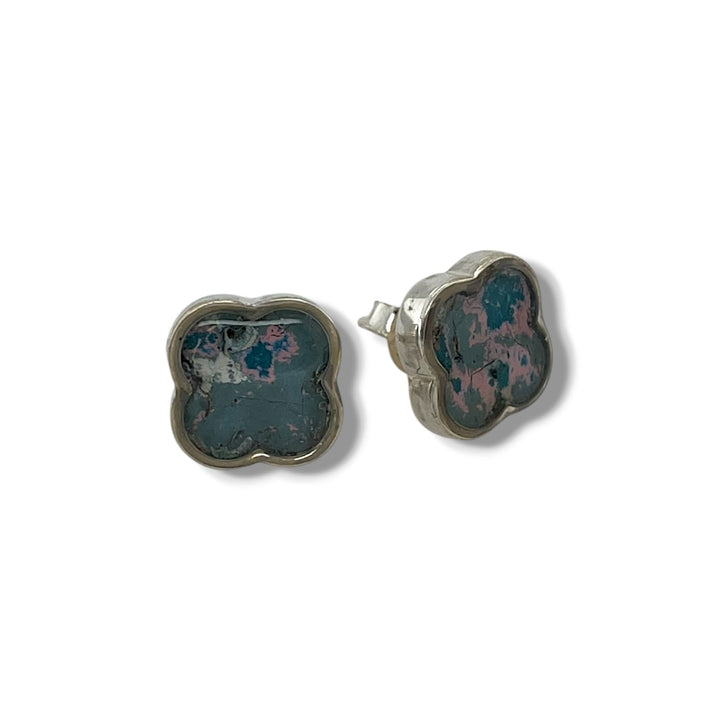 Tatiana Stud Earrings  | Silver