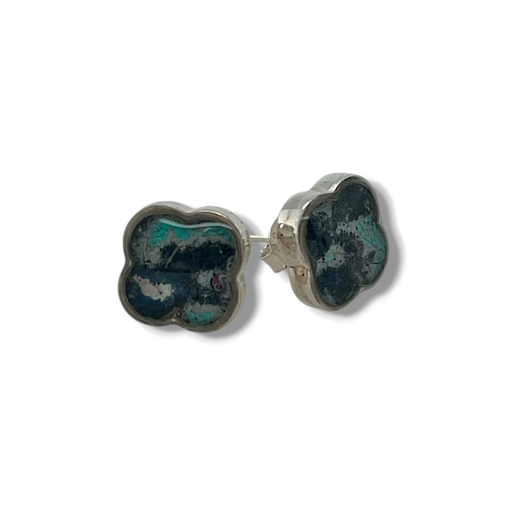 Tatiana Stud Earrings  | Silver