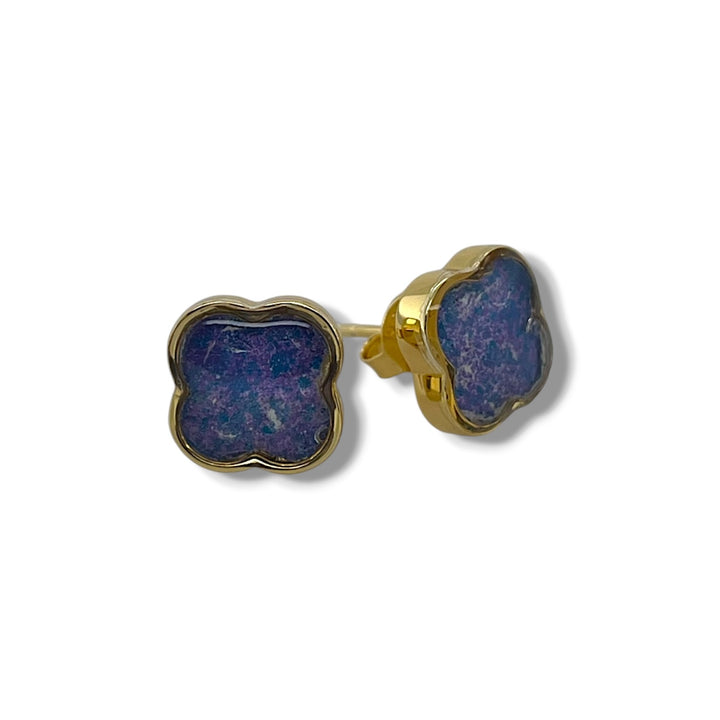 Tatiana Stud Earrings | Gold