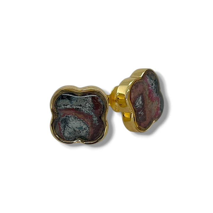 Tatiana Stud Earrings | Gold