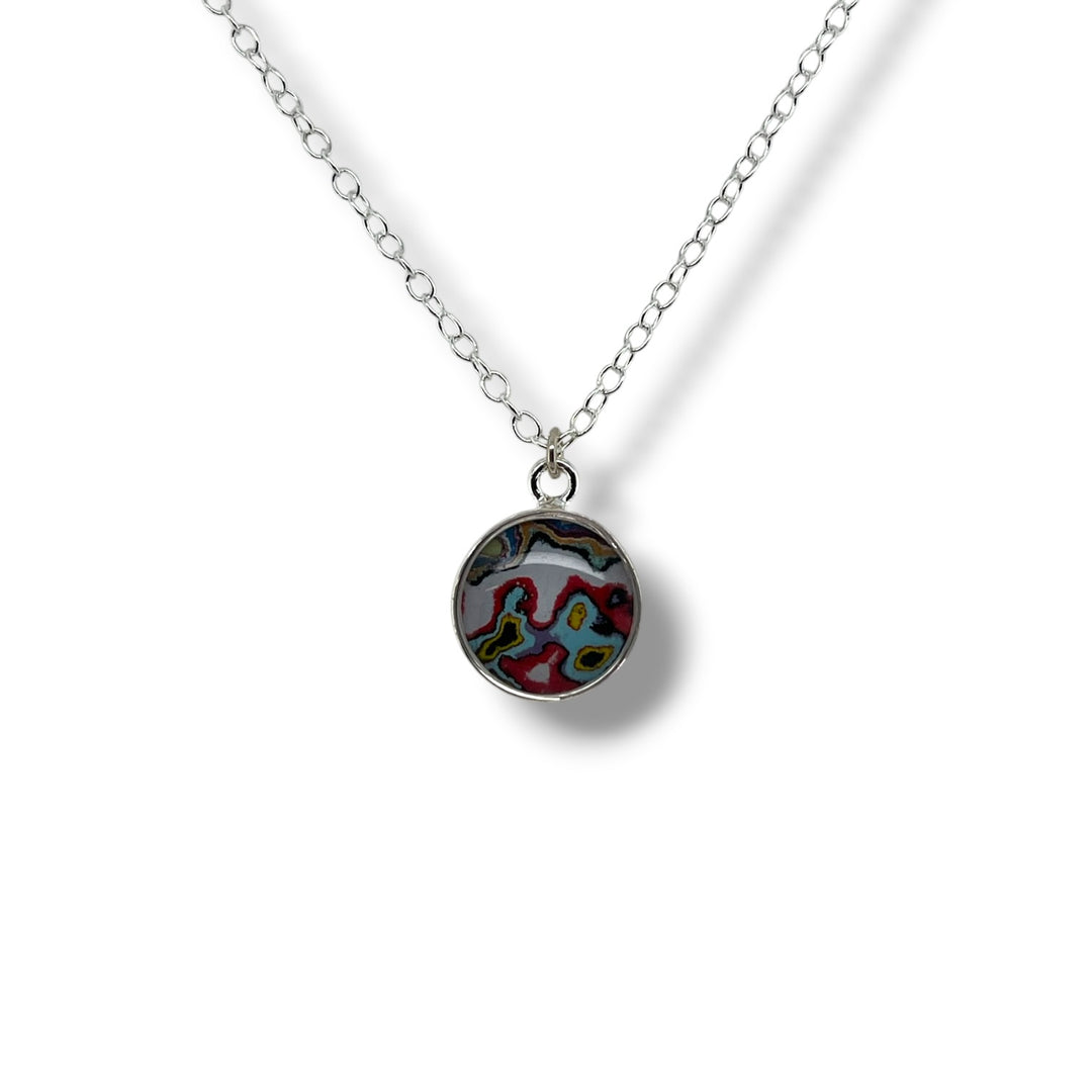 Amy Necklace | Silver