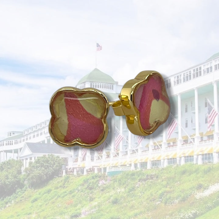 Tatiana Stud Earrings | Gold