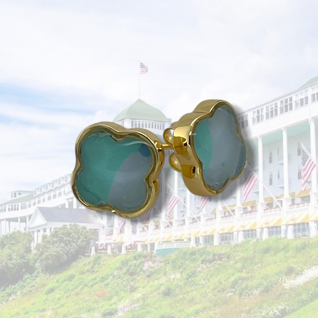 Tatiana Stud Earrings | Gold