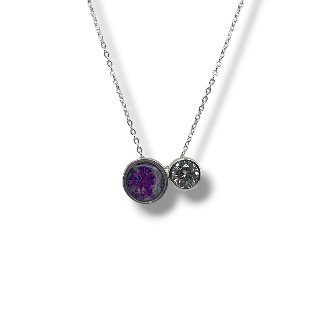Blair Duet Necklace | Silver