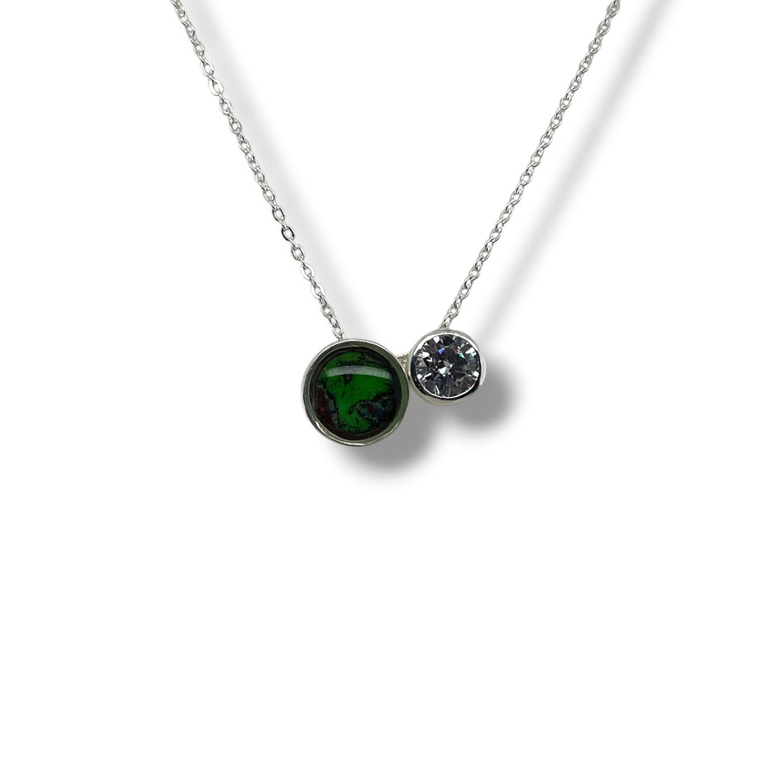 Blair Duet Necklace | Silver
