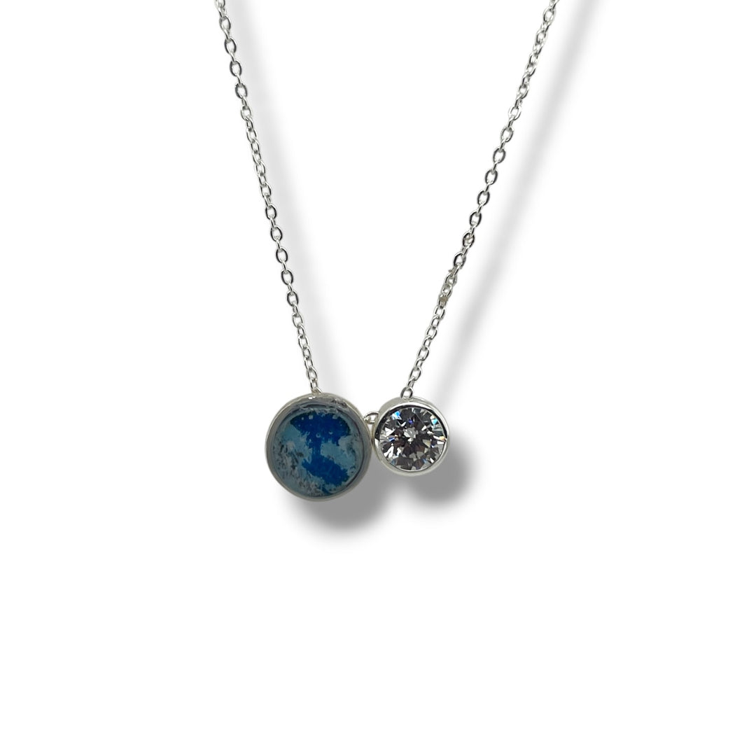 Blair Duet Necklace | Silver