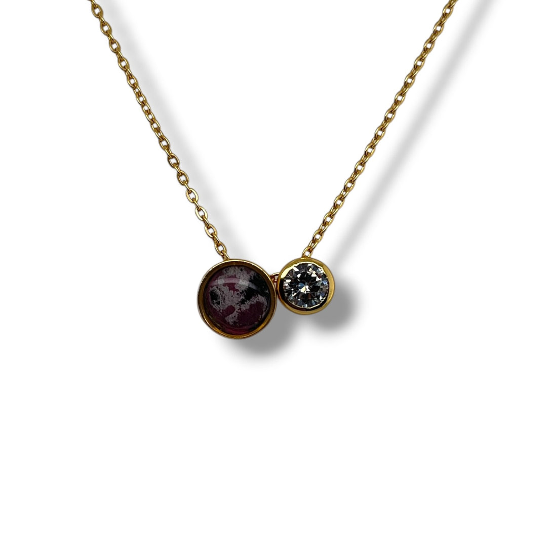 Blair Duet Necklace | Gold
