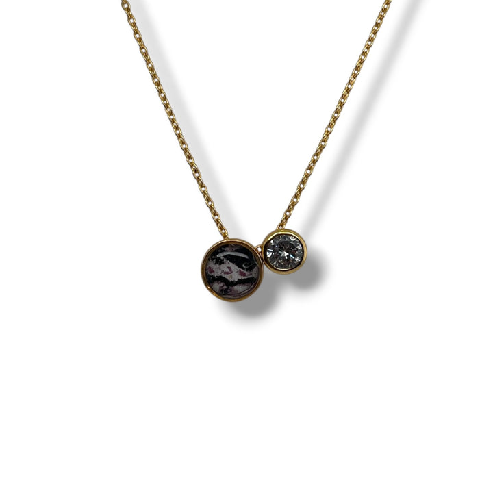Blair Duet Necklace | Gold