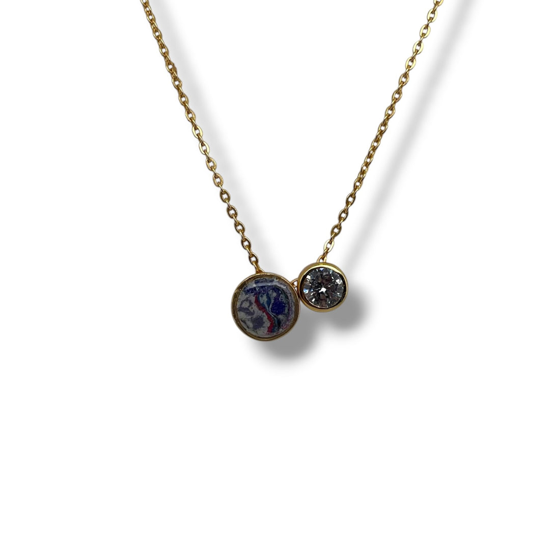 Blair Duet Necklace | Gold