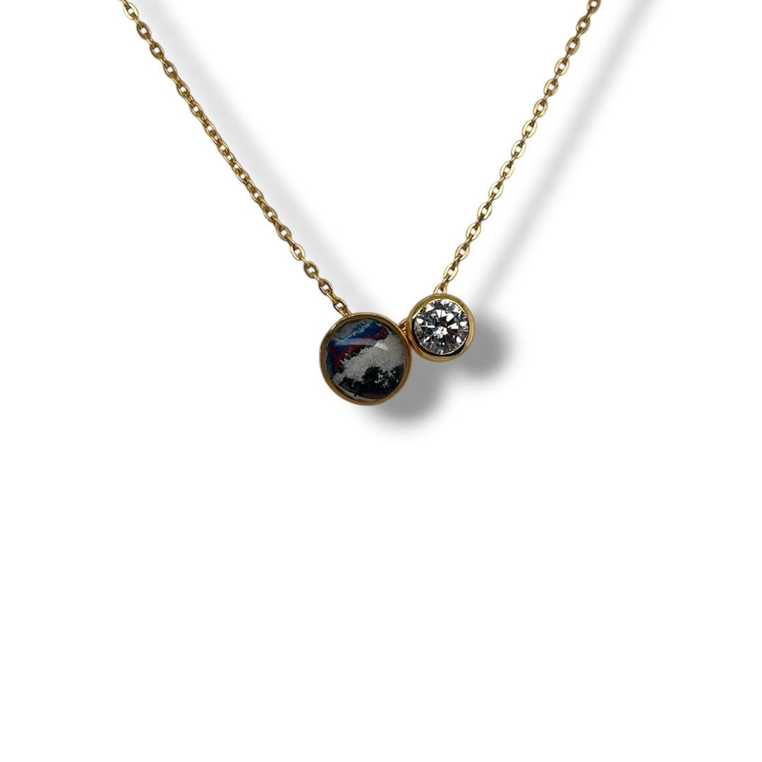 Blair Duet Necklace | Gold