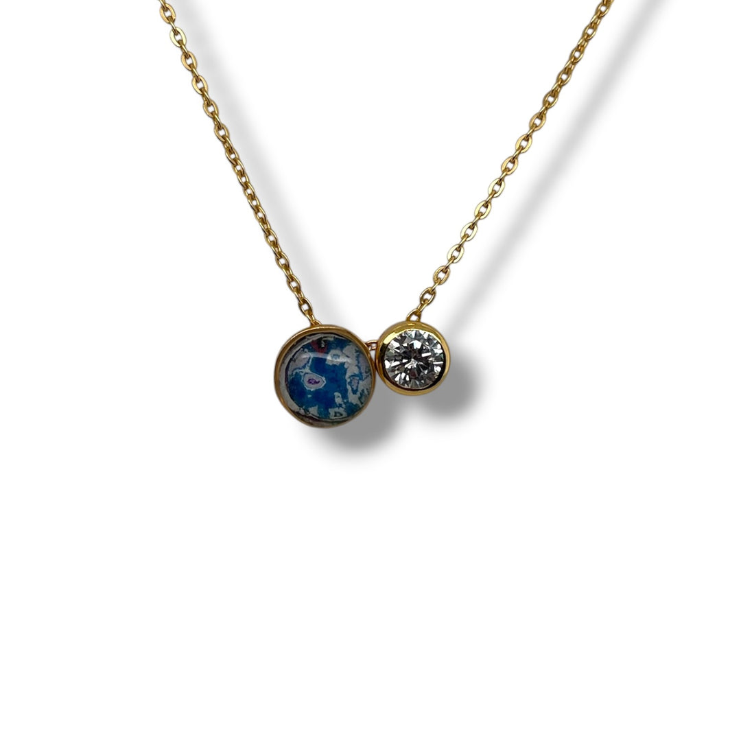 Blair Duet Necklace | Gold