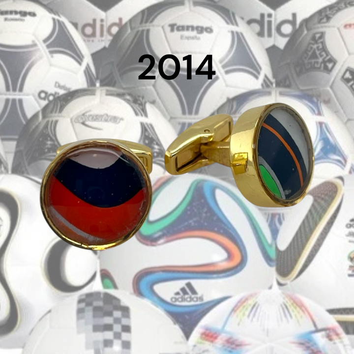 Soccer Ball Cuff Links | Gold