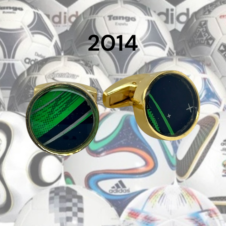 Soccer Ball Cuff Links | Gold