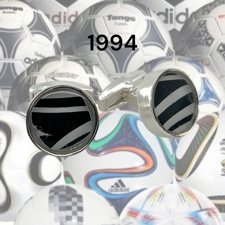 Soccer Ball Cuff Links | Silver
