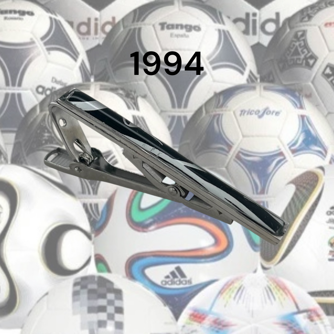 Soccer Ball Tie Clip | Silver
