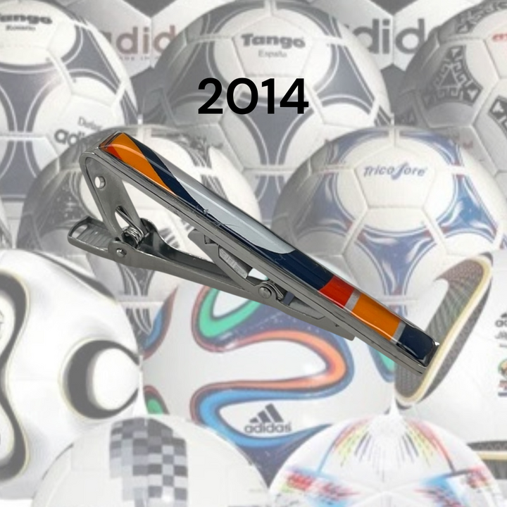 Soccer Ball Tie Clip | Silver