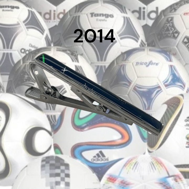 Soccer Ball Tie Clip | Silver