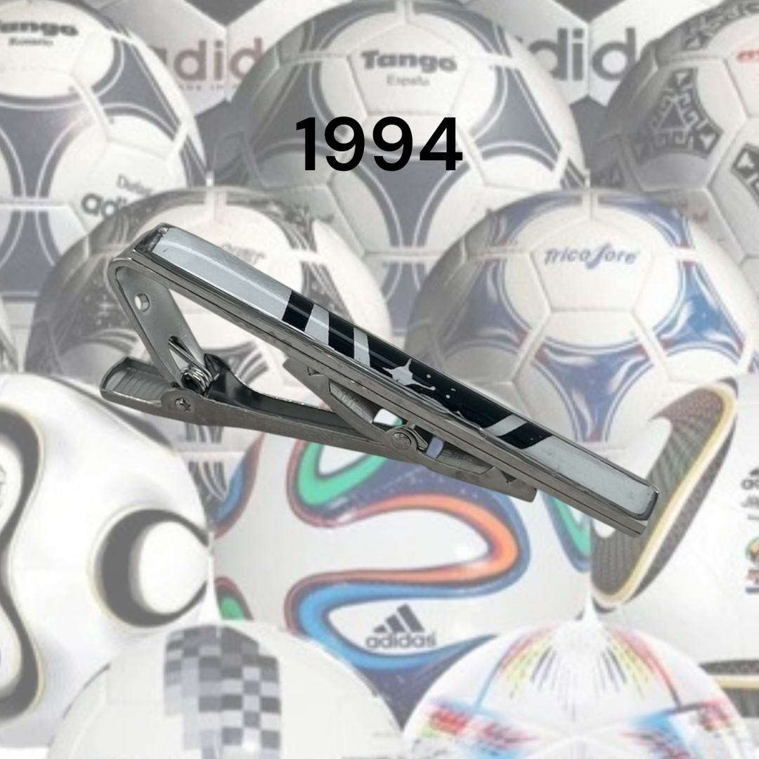 Soccer Ball Tie Clip | Silver
