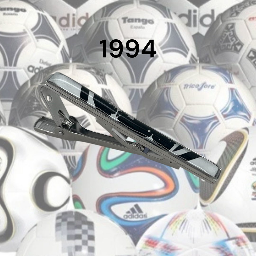 Soccer Ball Tie Clip | Silver