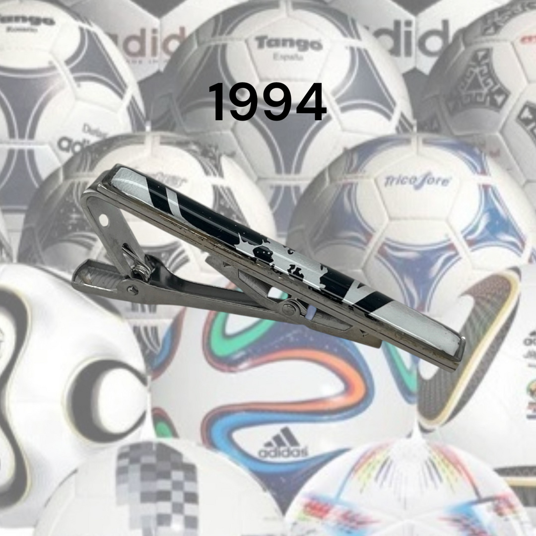 Soccer Ball Tie Clip | Silver