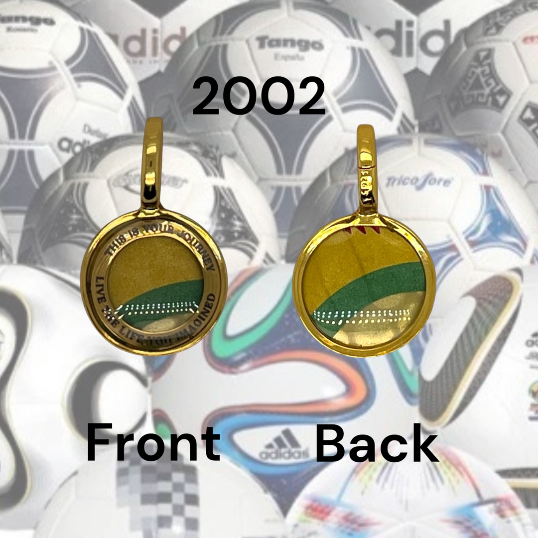 Soccer Ball Charm |  Gold
