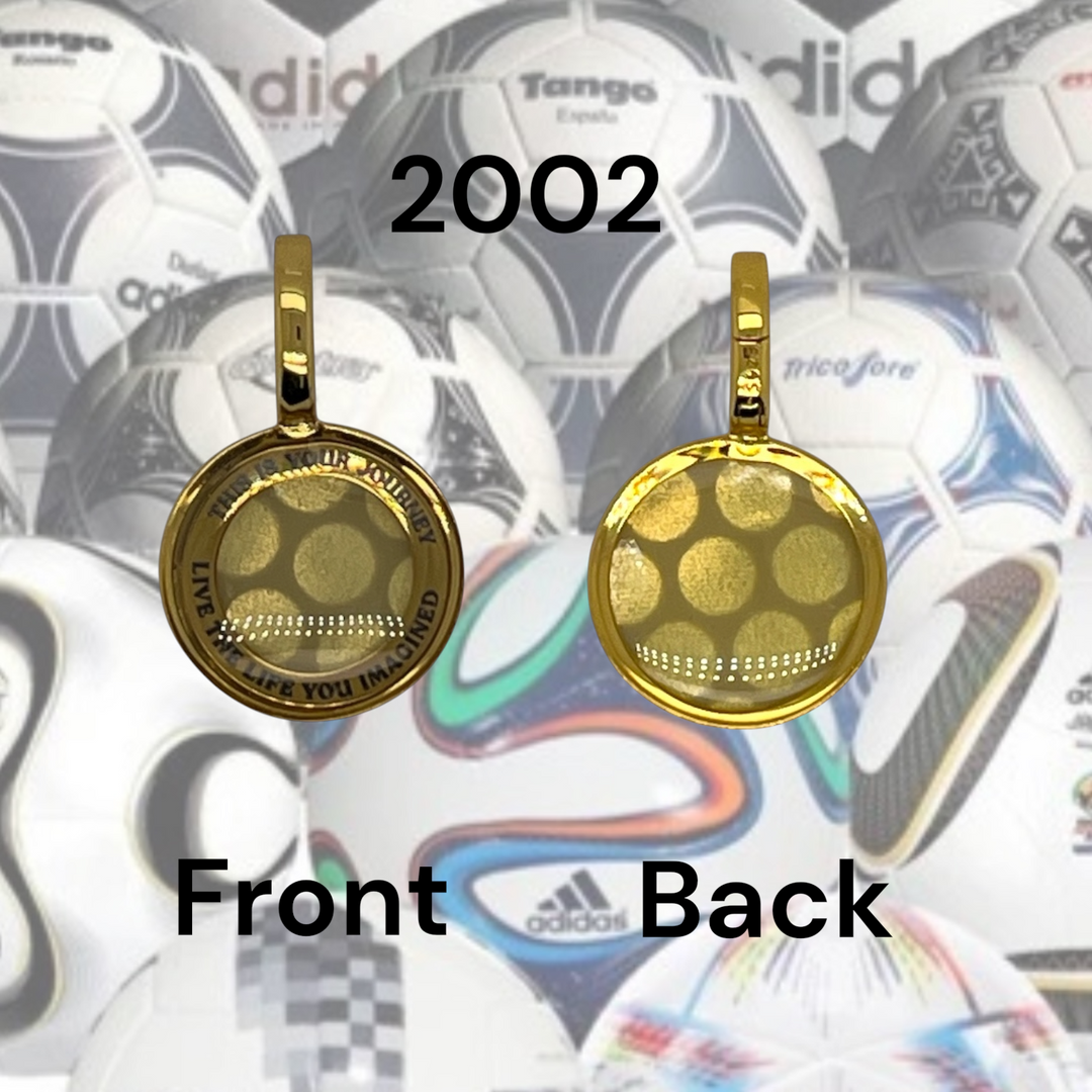 Soccer Ball Charm |  Gold
