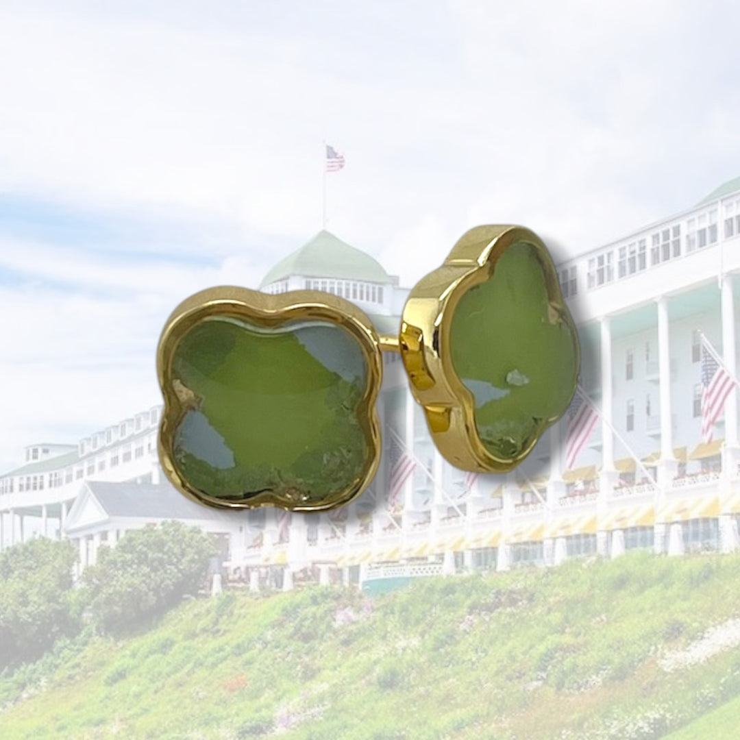 Tatiana Stud Earrings | Gold