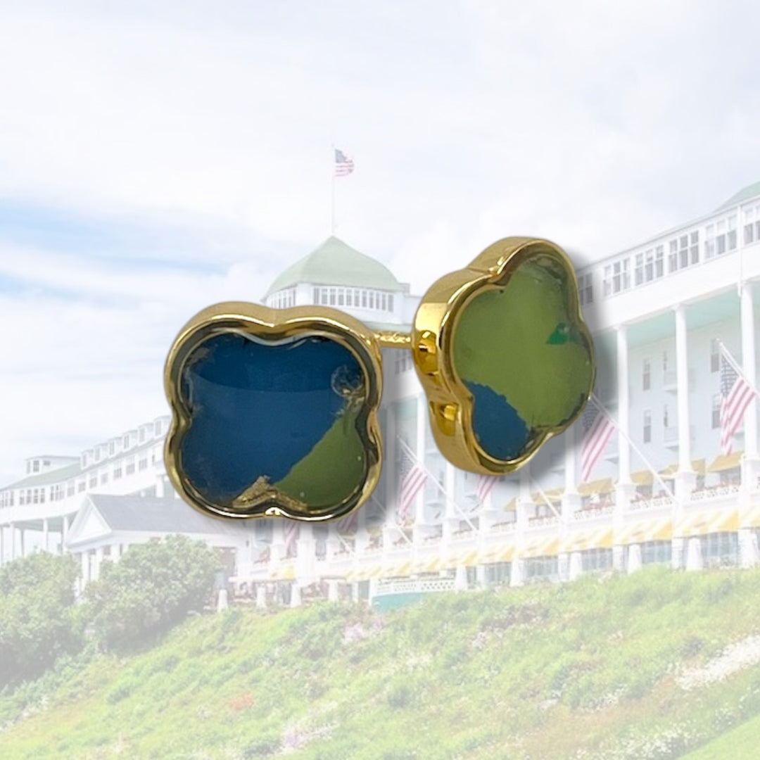 Tatiana Stud Earrings | Gold