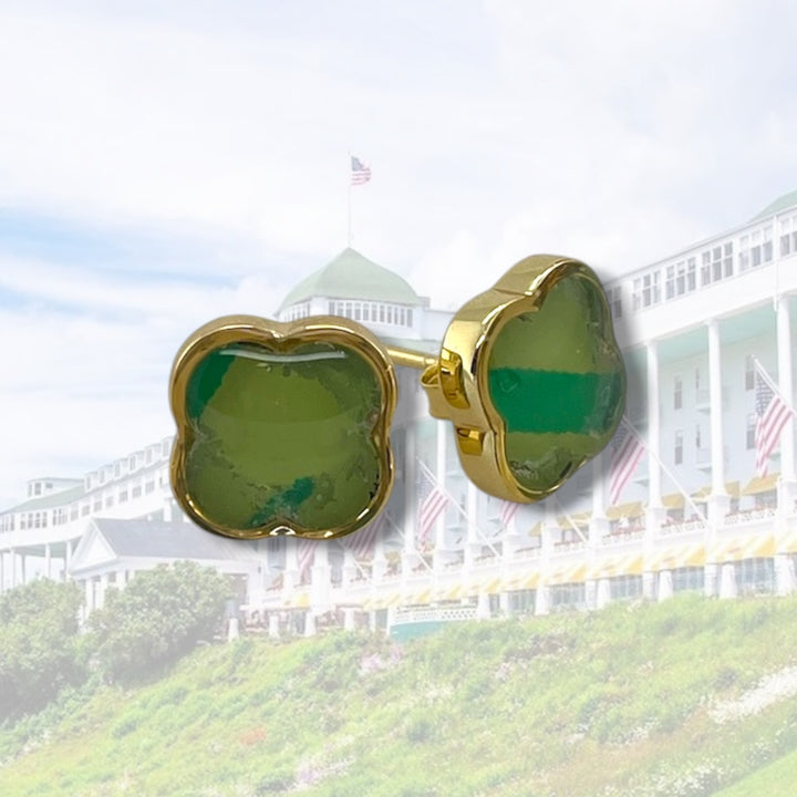 Tatiana Stud Earrings | Gold