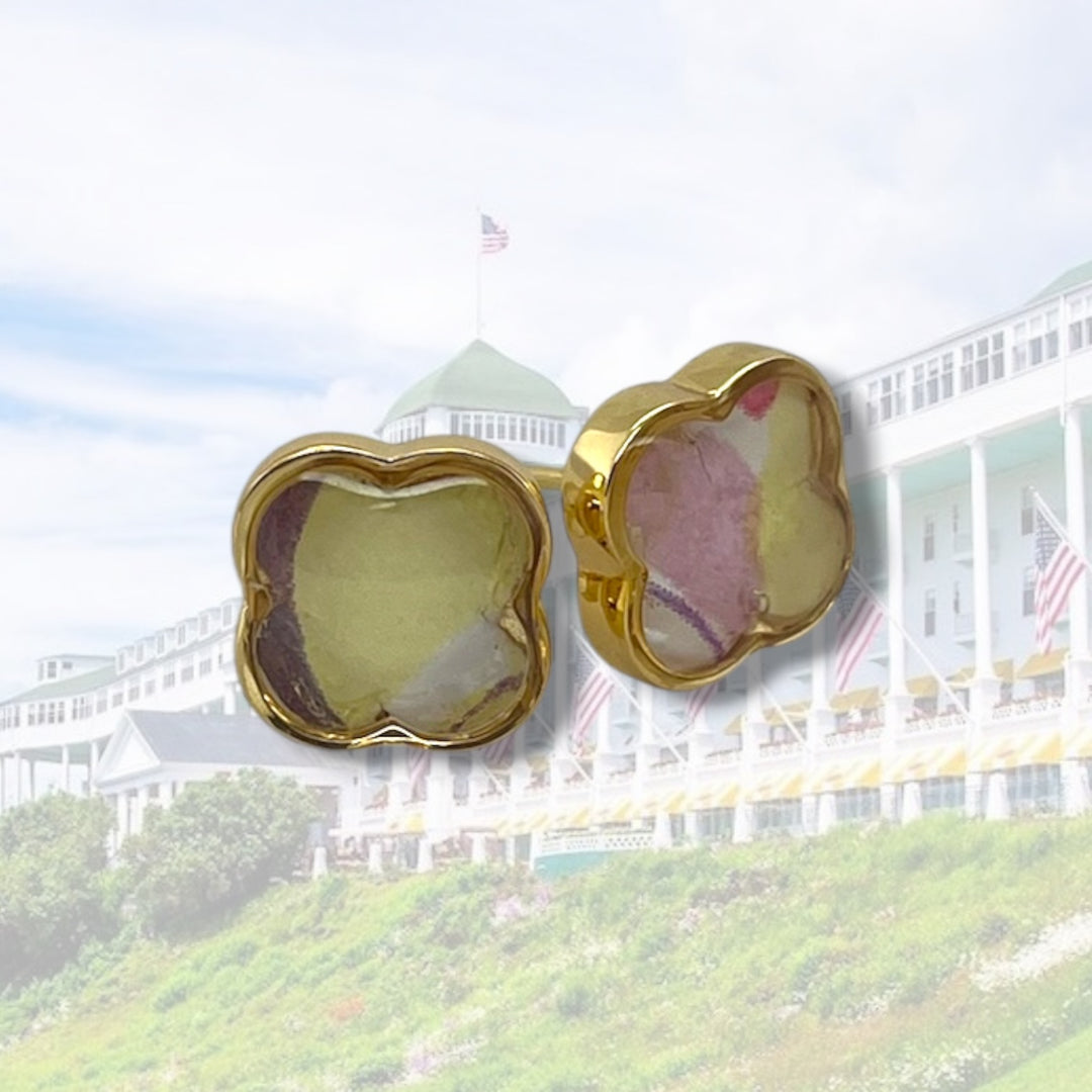 Tatiana Stud Earrings | Gold