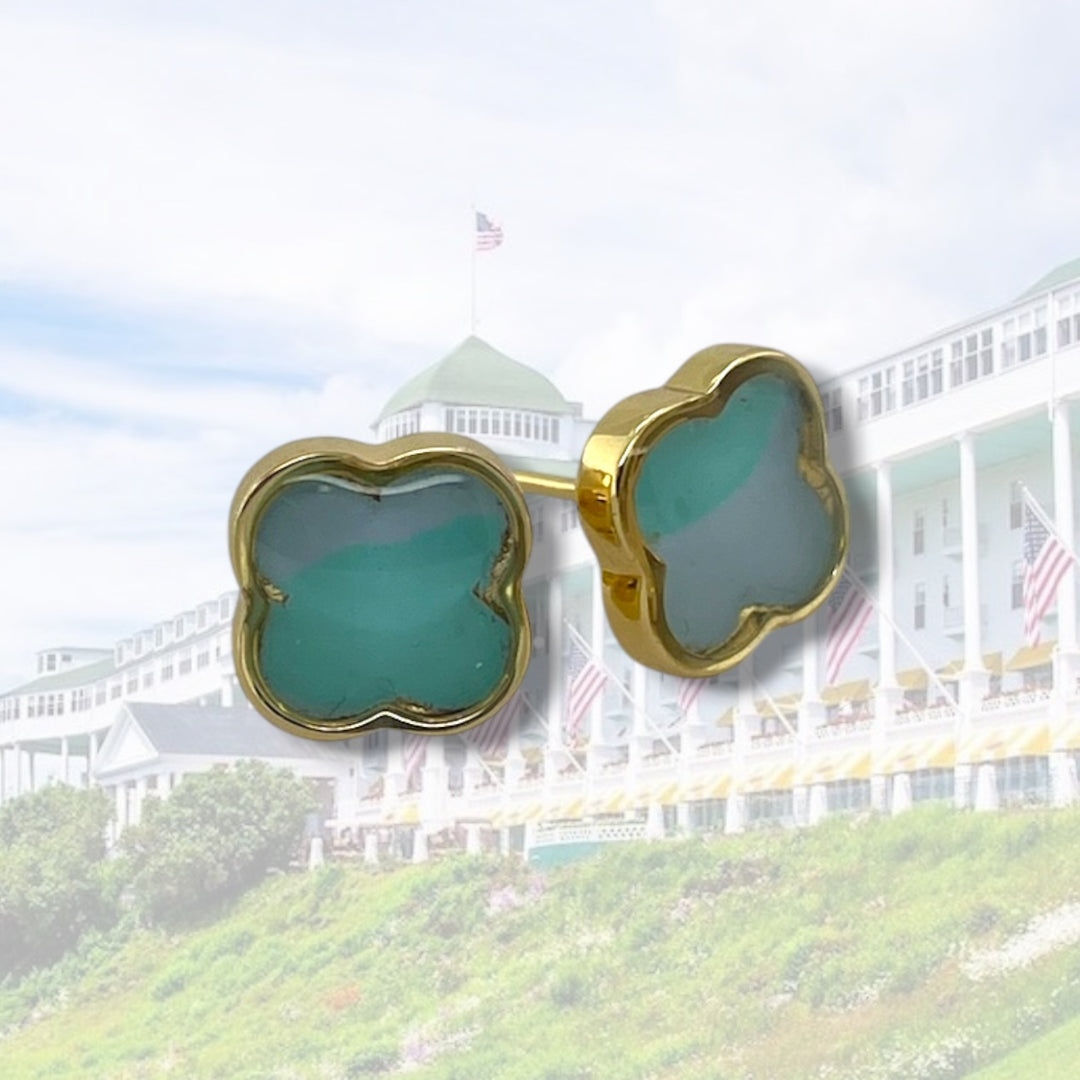 Tatiana Stud Earrings | Gold