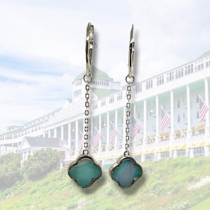 Mo Drop Earrings | Silver