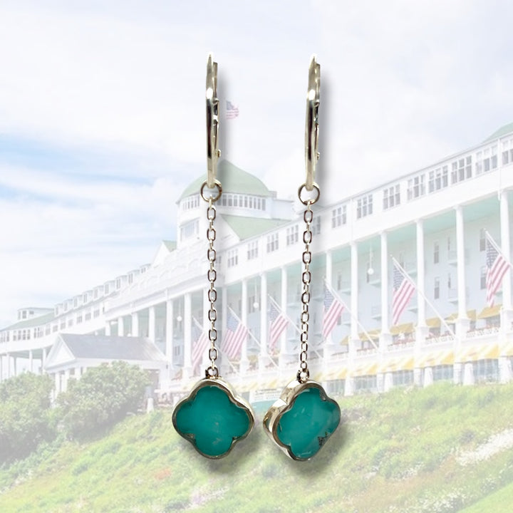 Mo Drop Earrings | Silver