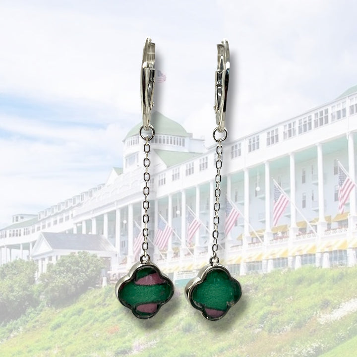 Mo Drop Earrings | Silver