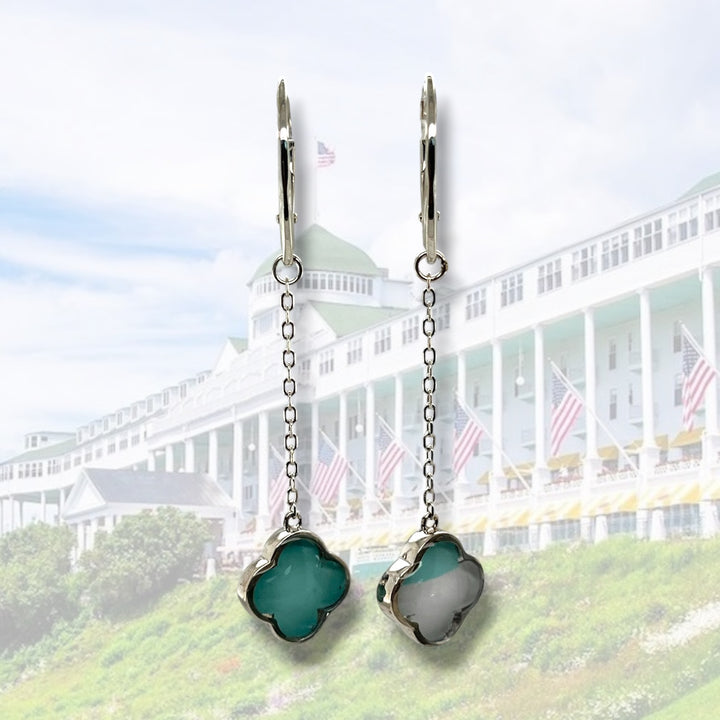 Mo Drop Earrings | Silver