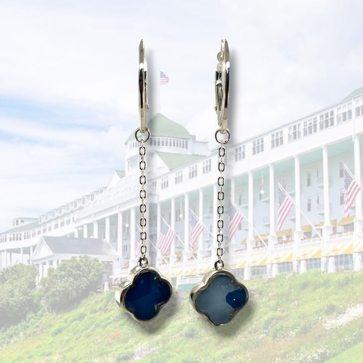 Mo Drop Earrings | Silver