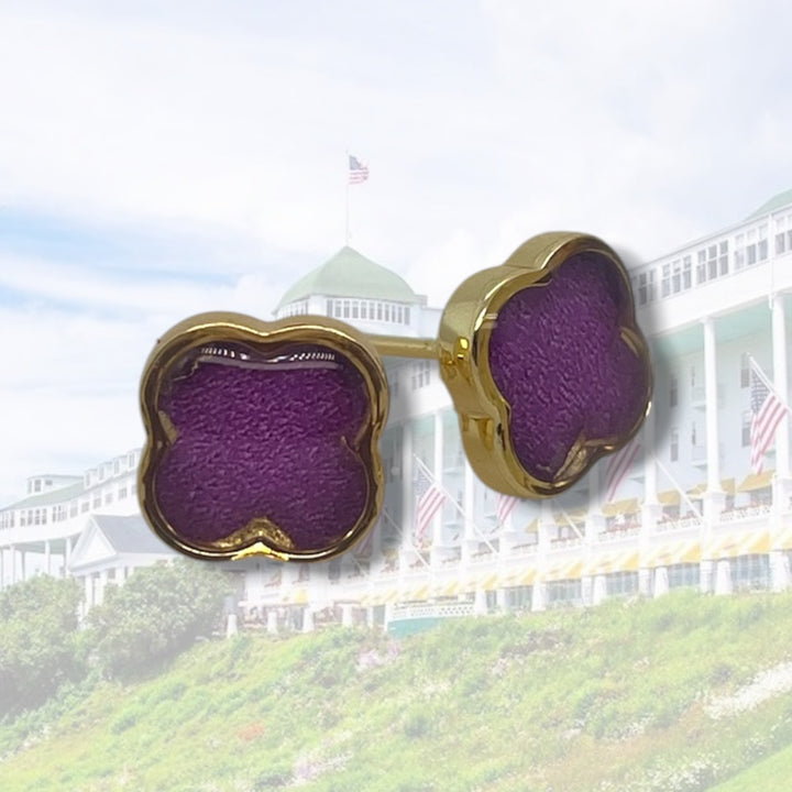 Tatiana Stud Earrings | Gold