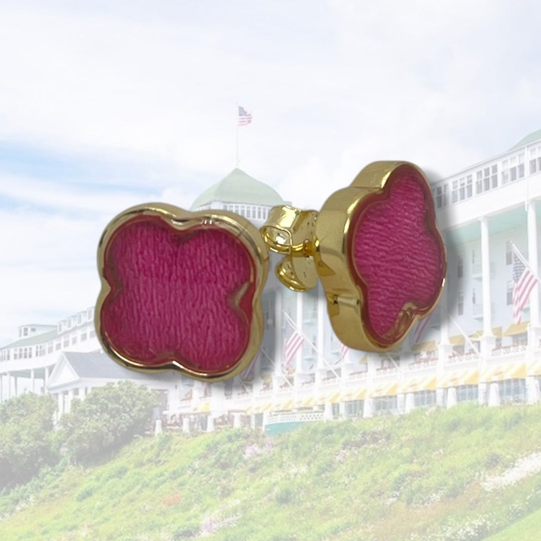Tatiana Stud Earrings | Gold