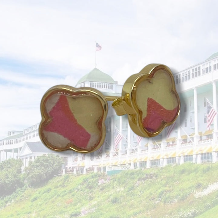 Tatiana Stud Earrings | Gold